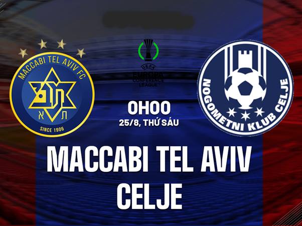 Nhận định Maccabi Tel Aviv vs Celje: 0h00 ngay 25/8