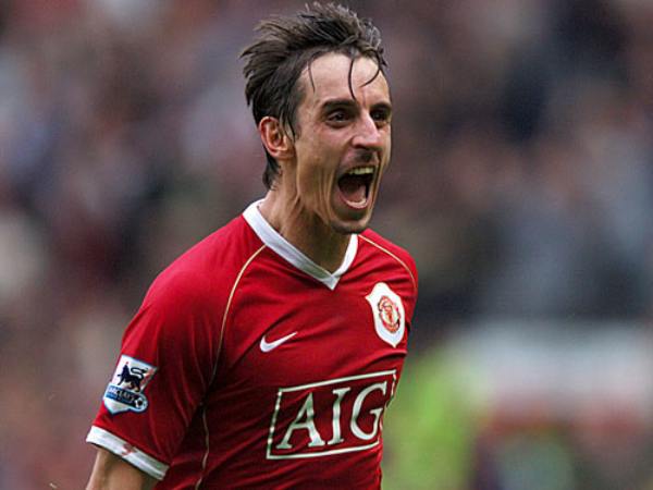 Hậu vệ Gary Neville
